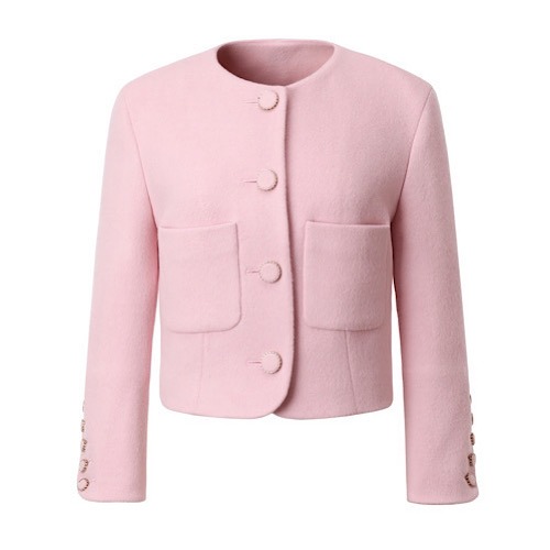 retro pink jacket