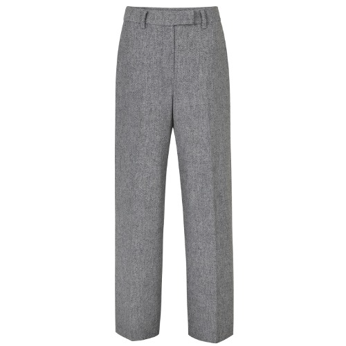 bokash tweed classic wide pants(fabric from JAPAN)