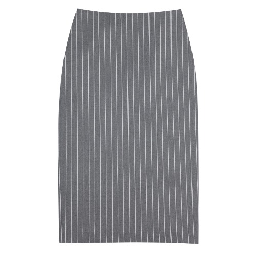 stripe pocket skirt